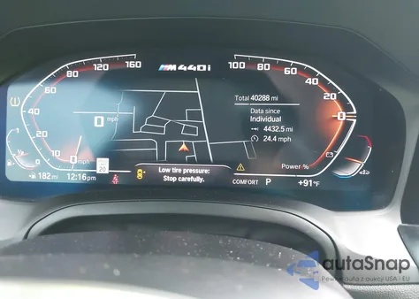 2021 BMW M440I xDrive from USA, damaged, VIN WBA13AR08MCG08096